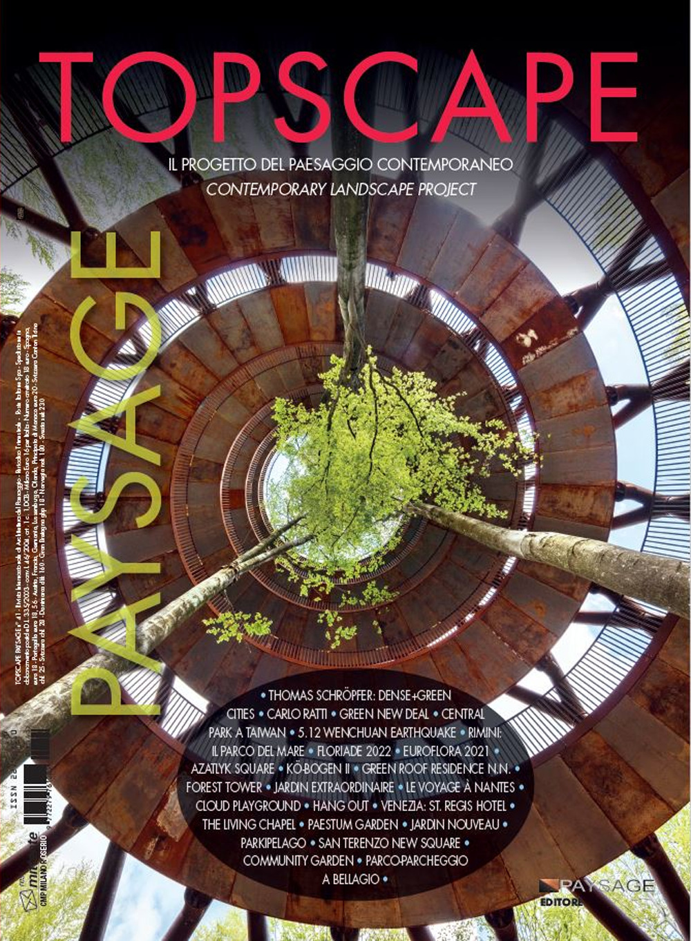 Topscape. Il progetto del paesaggio contemporaneo. Vol. 41