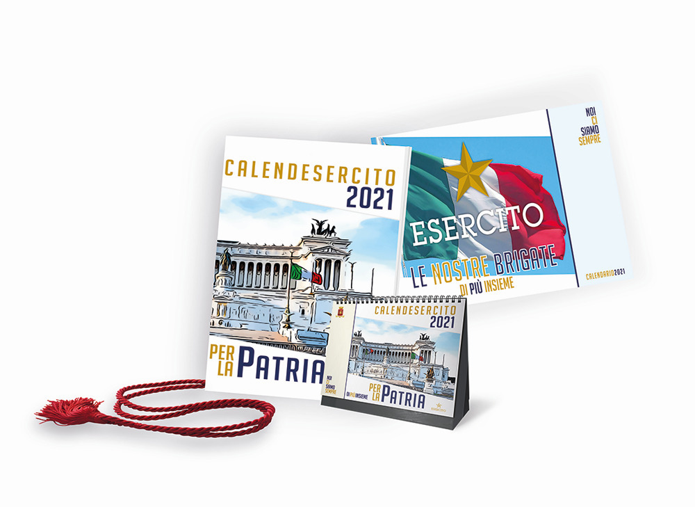 CalendEsercito 2021. Per la patria. Pacchetto bronze