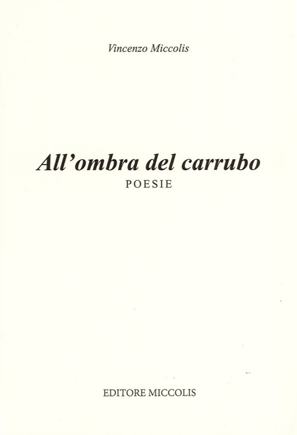 All'ombra del carrubo