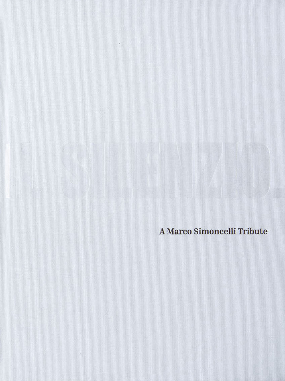 Il silenzio. A Marco Simoncelli Tribute. Opera. Ediz. italiana e inglese