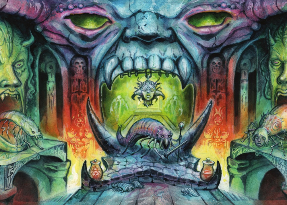 Schermo del giudice. Accessorio per Dungeon Crawl Classics