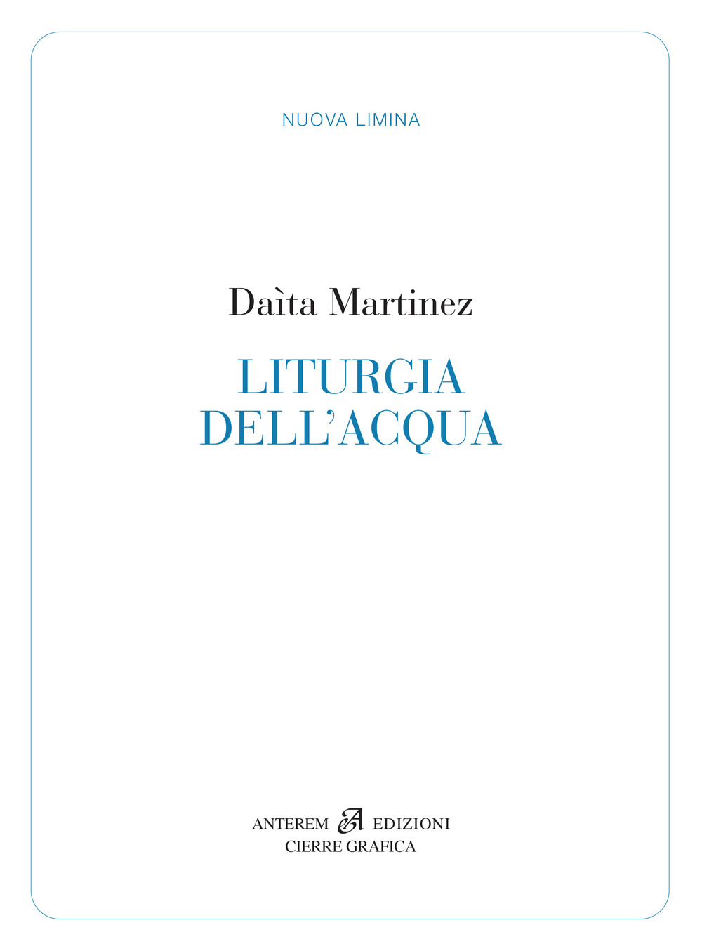 Liturgia dell'acqua