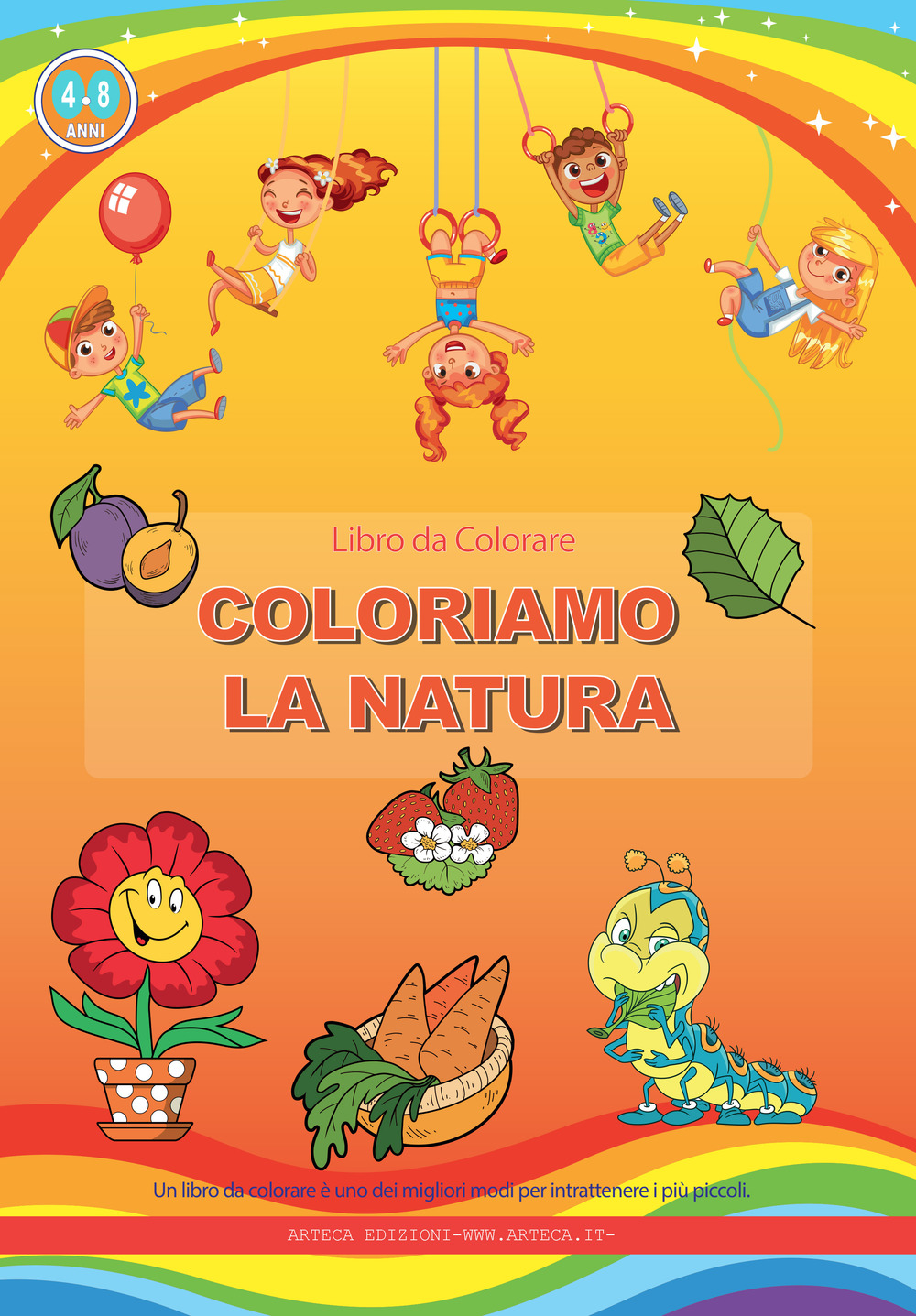 Coloriamo la natura. Libro da colorare