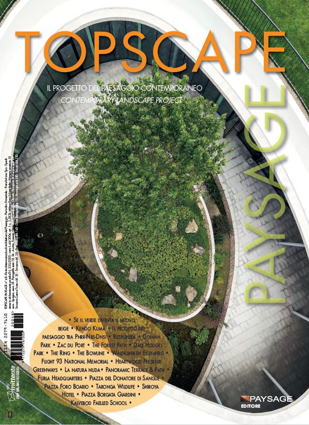 Topscape. Il progetto del paesaggio contemporaneo. Ediz. italiana e inglese. Vol. 48