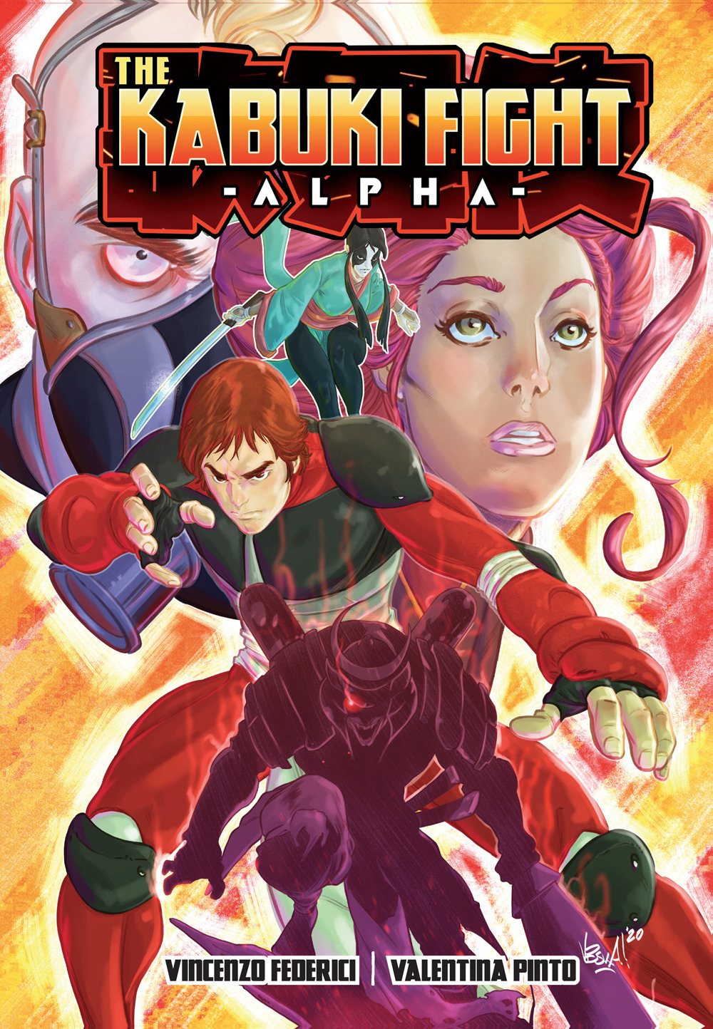 The Kabuki fight. Mexico