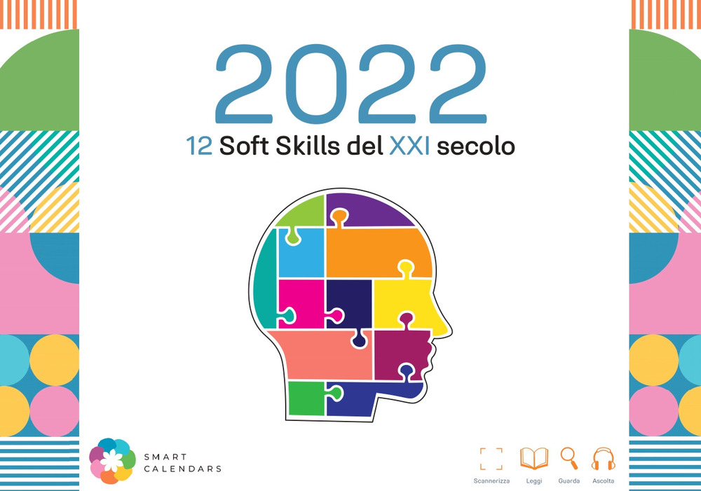 Calendario da tavolo Soft Skills. 12 Competenze trasversali del XXI secolo