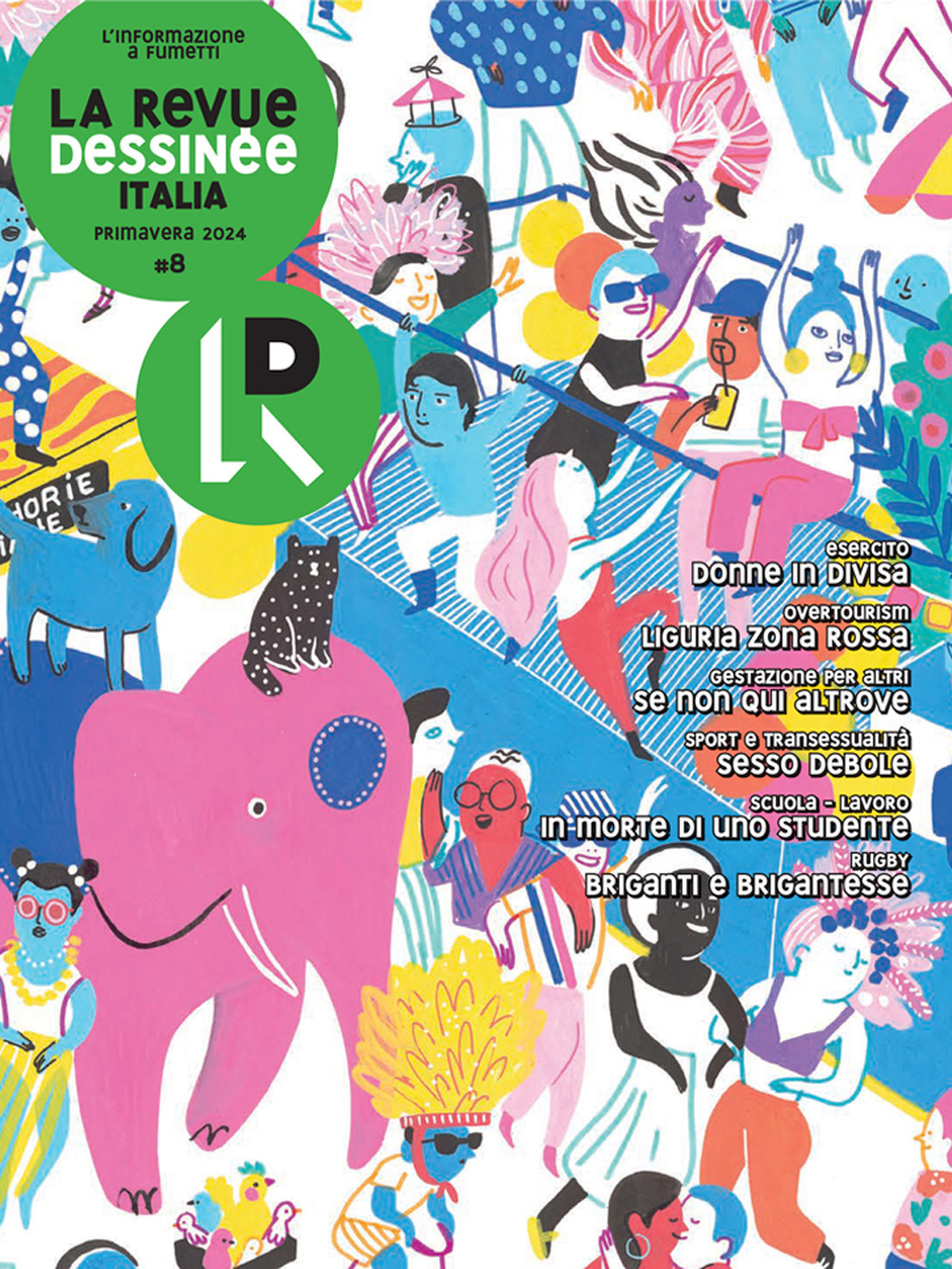 La Revue Dessinée Italia. Vol. 8