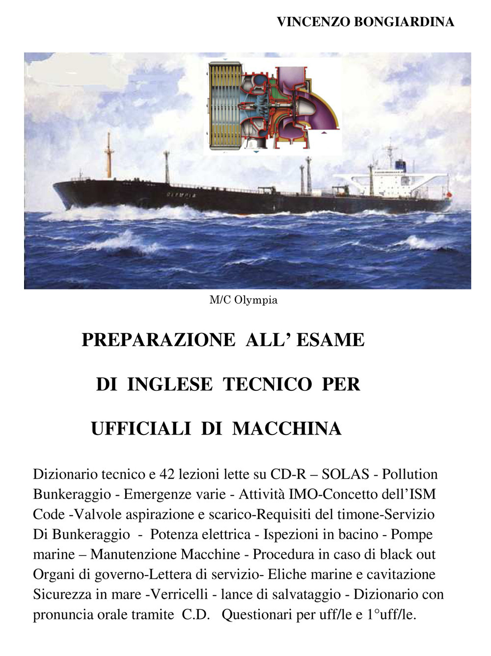 Preparazione all'esame di inglese tecnico per ufficiali di macchina