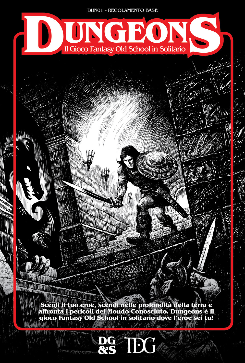 Dungeons. Il gioco di ruolo fantasy old school in solitario