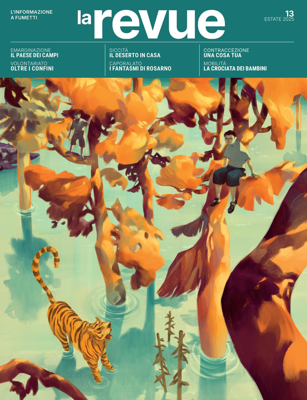 La Revue Dessinée Italia. Vol. 13