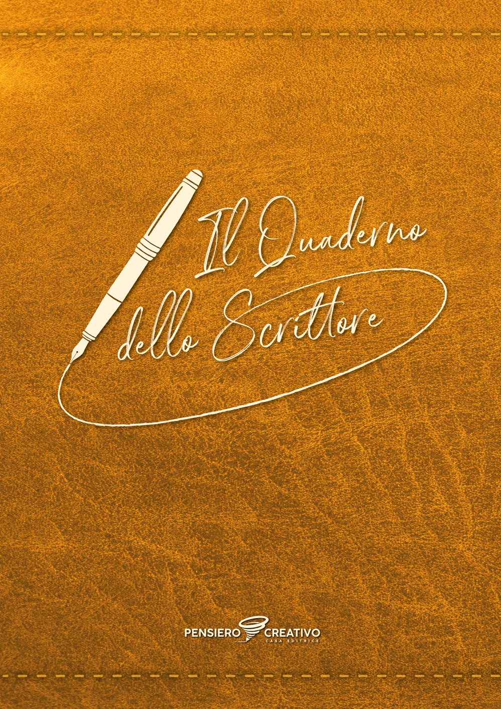 Il quaderno dello scrittore. Copertina arancione