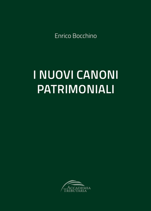 I nuovi canoni patrimoniali
