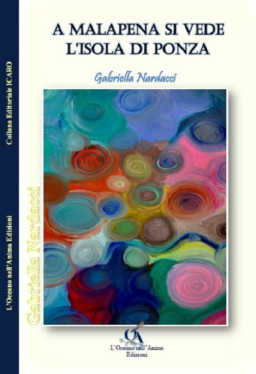 A malapena si vede l’isola di Ponza