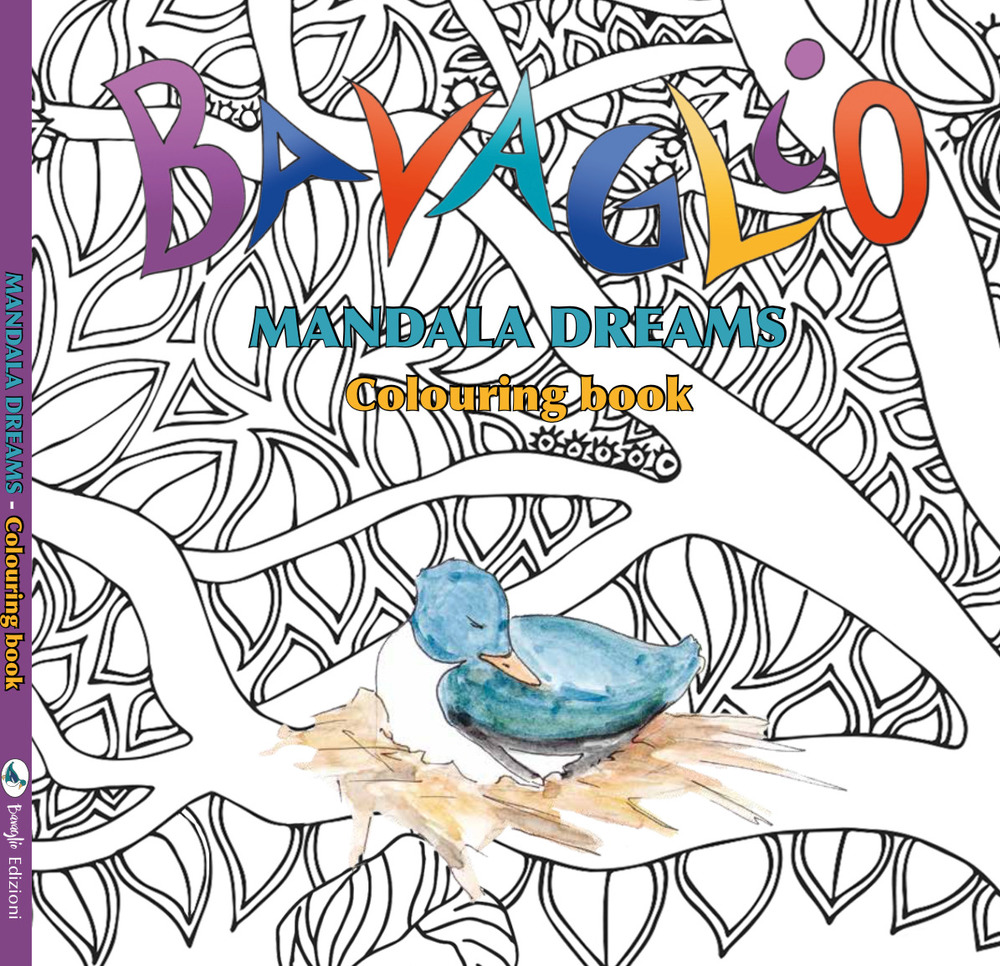 Bavaglio mandala dreams. Colouring book