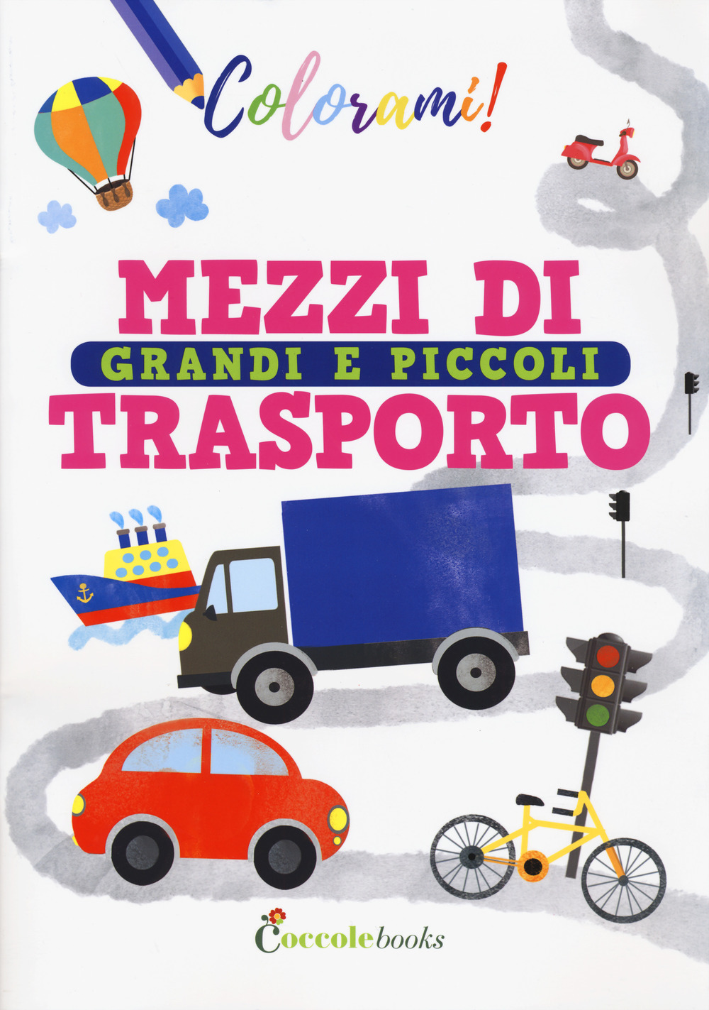 Mezzi di trasporto grandi e piccoli