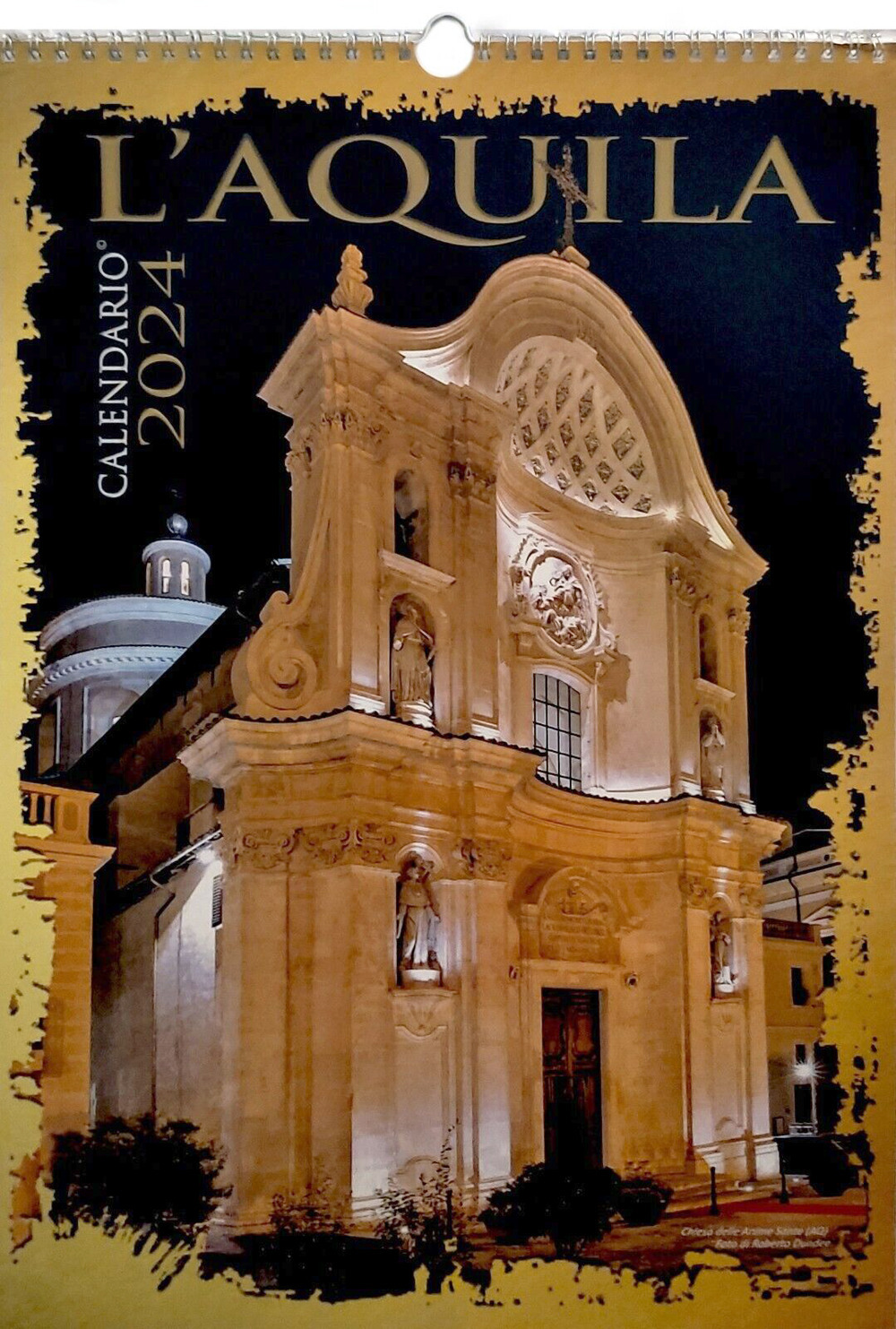 Calendario 2024 città dell'Aquila