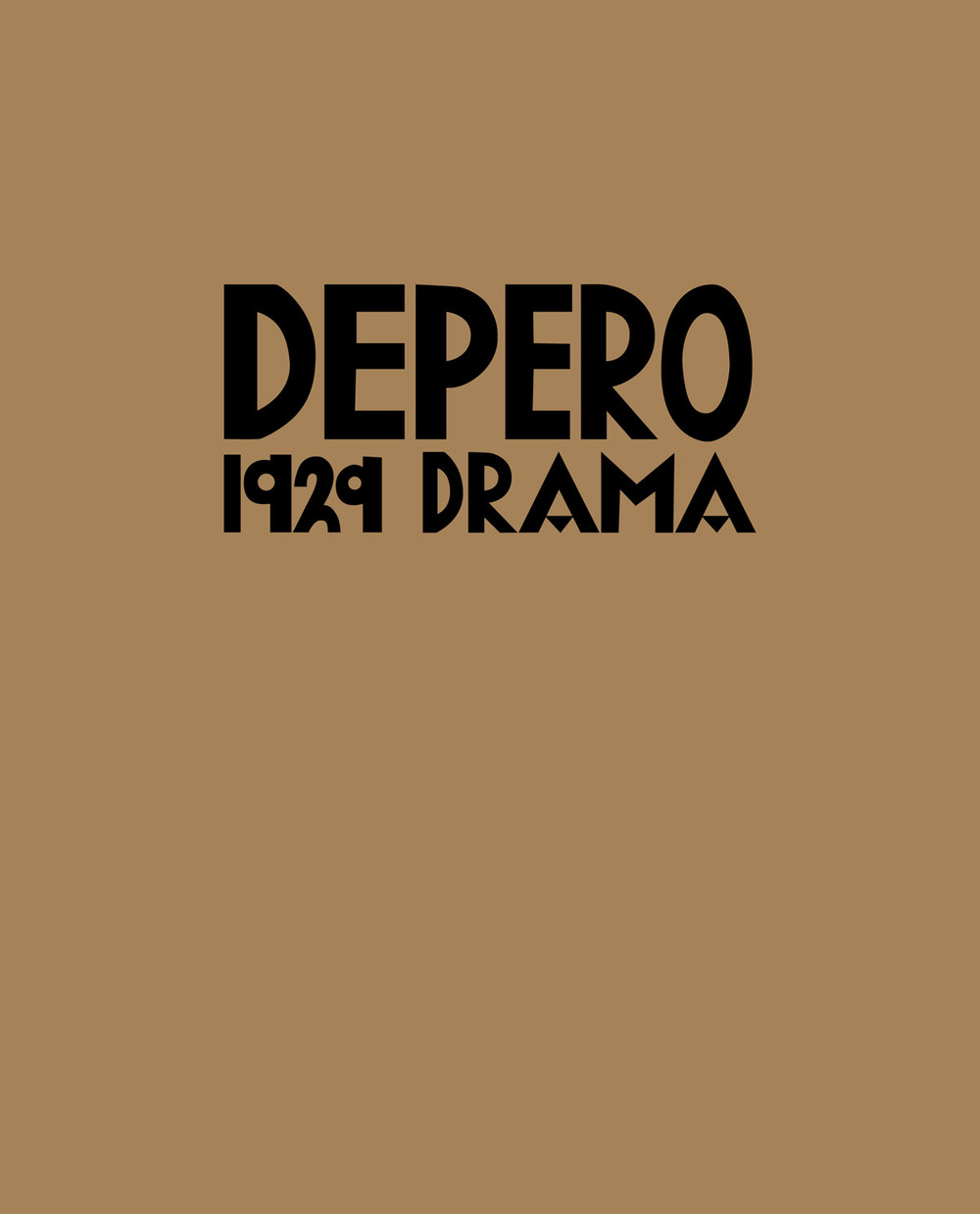 Depero. 1929 Drama