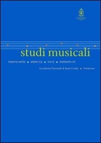 Studi musicali. Vol. 1