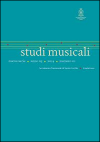 Studi musicali (2014). N.S. Ediz. italiana, inglese e tedesca. Vol. 1