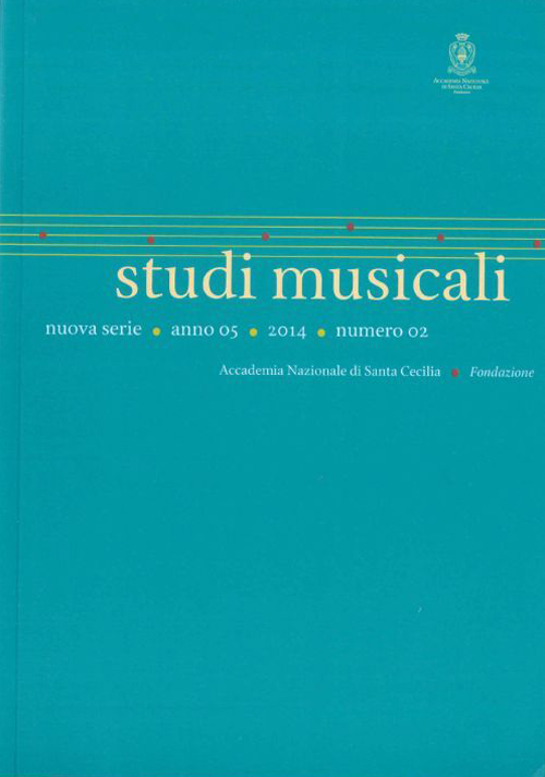Studi musicali (2014). N.S. Ediz. italiana, inglese e tedesca. Vol. 2