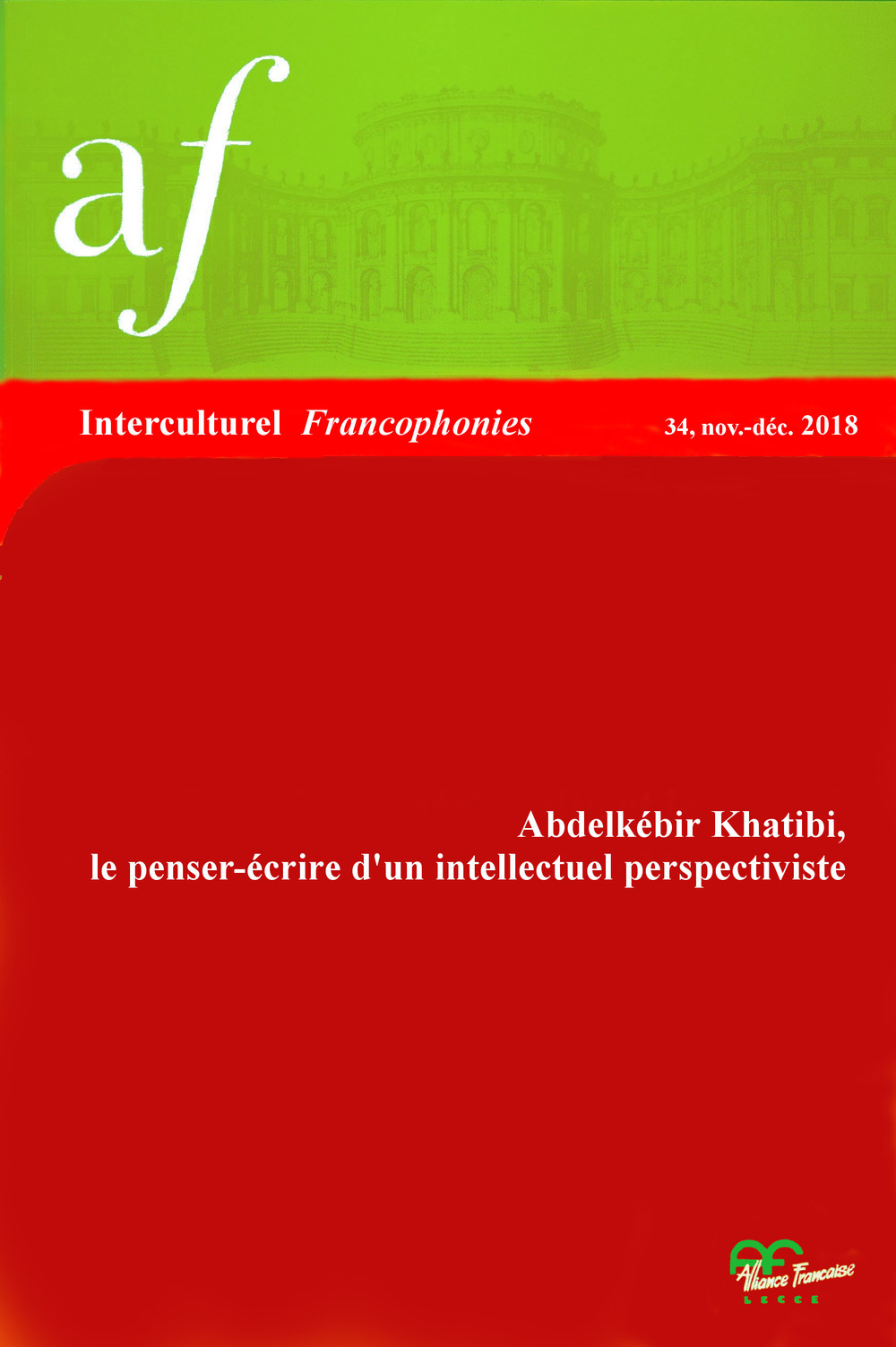 Abdelkébir Khatibi: le penser-écrire d'un intellectuel perspectiviste