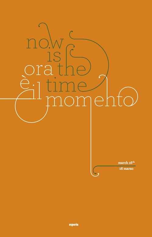 Ora è il momento-Now is the time