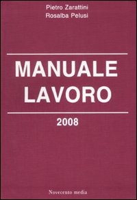 Manuale lavoro 2008