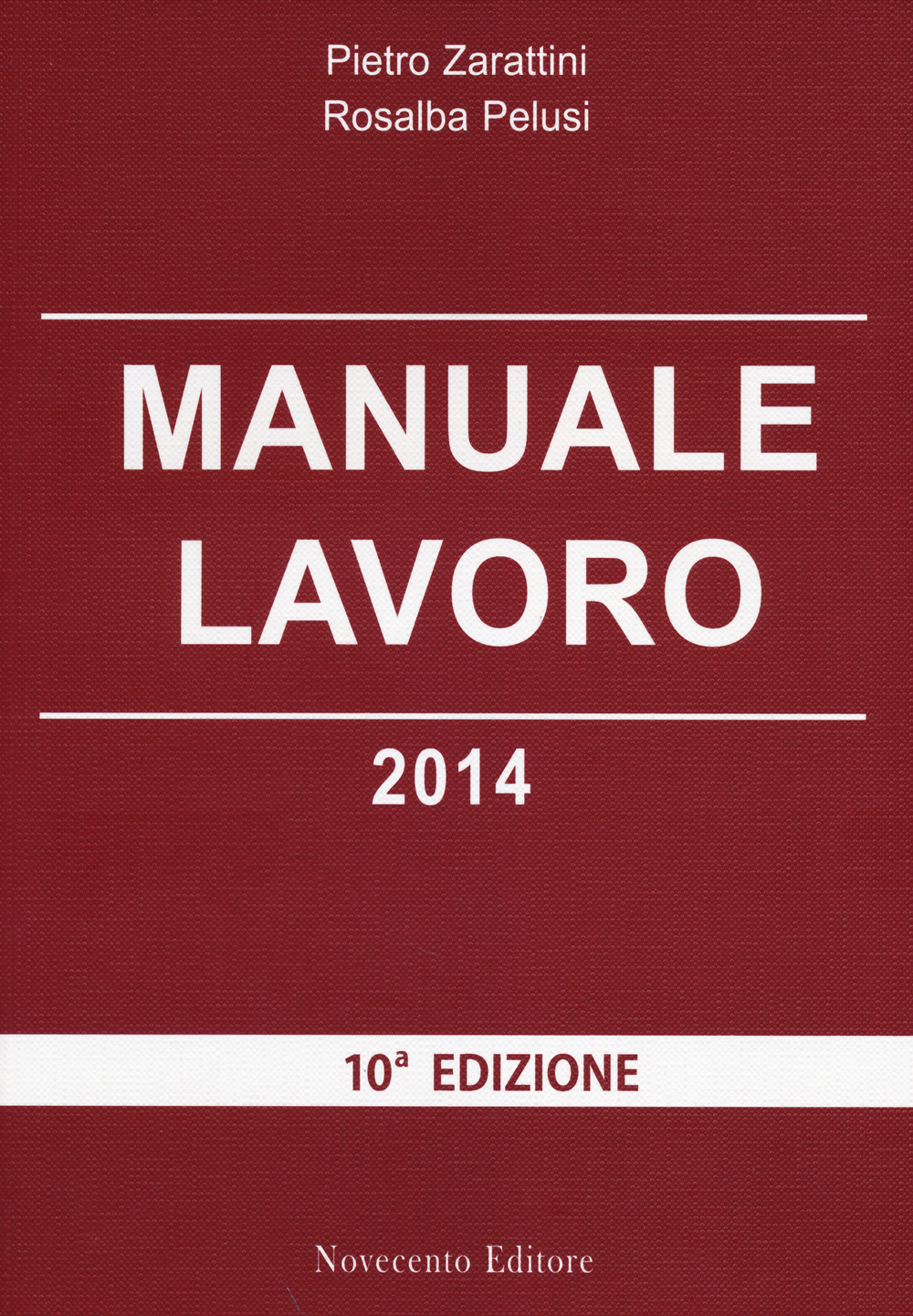 Manuale lavoro 2014