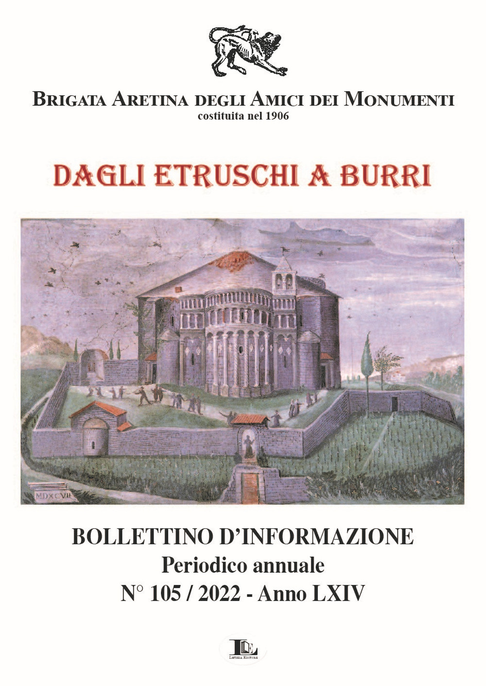 Bollettino d'informazione. Vol. 105: Dagli Etruschi a Burri