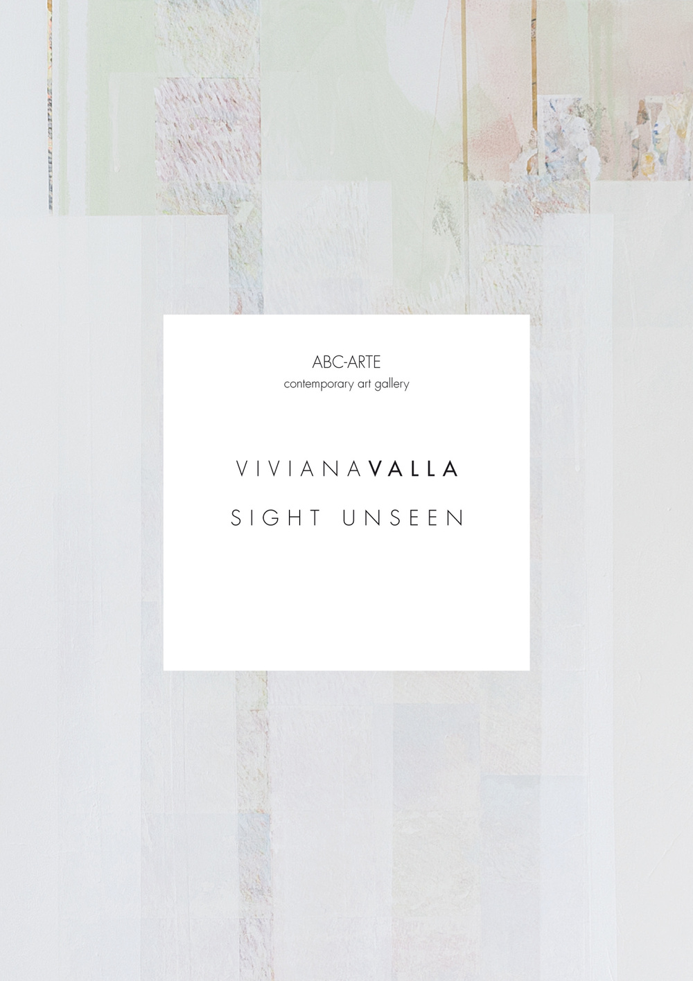 Sight unseen. Viviana Valla