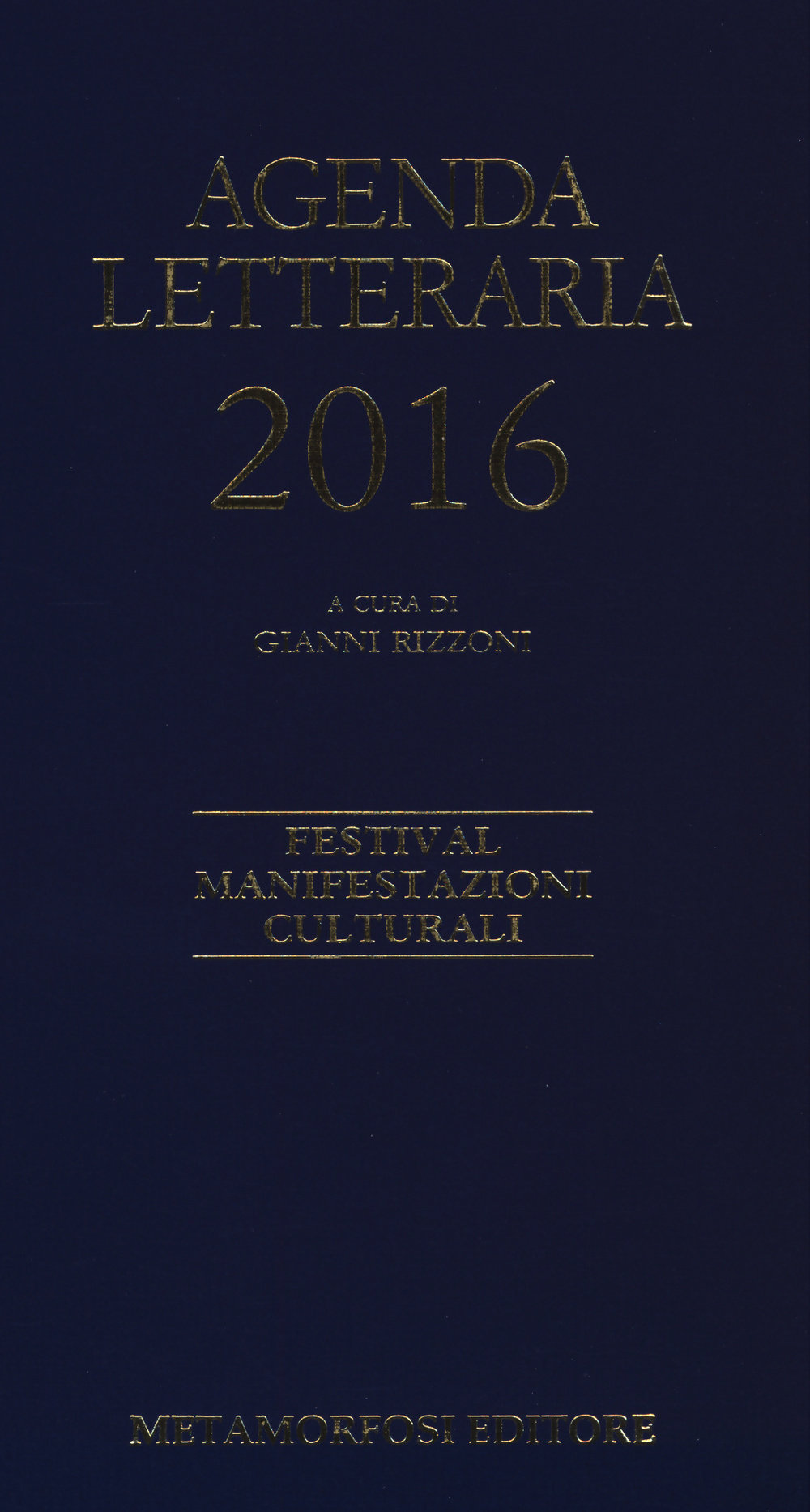 Agenda letteraria 2016