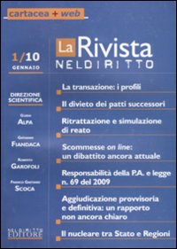 La rivista di Neldiritto. Vol. 1