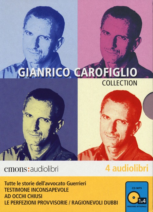 Tutte le storie dell'avvocato Guerrieri letto da Gianrico Carofiglio. Audiolibro. 4 CD Audio formato MP3