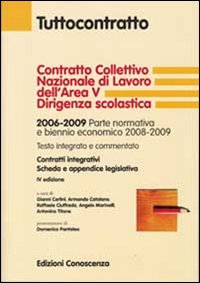 Contratto collettivo nazionale di lavoro dell'Area V Dirigenza scolastica