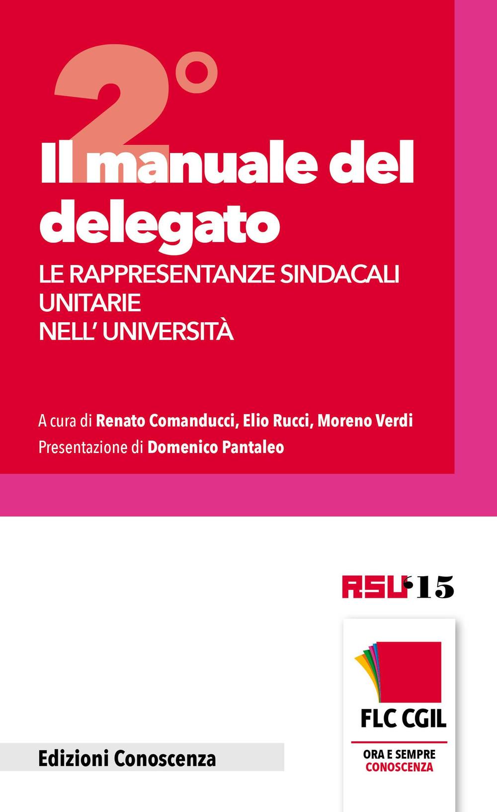 Il manuale del delegato. Le rappresentanze sindacali unitarie nell'Università. Vol. 2