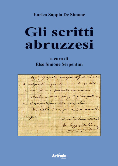 Gli scritti abruzzesi. Enrico Sappia De Simone