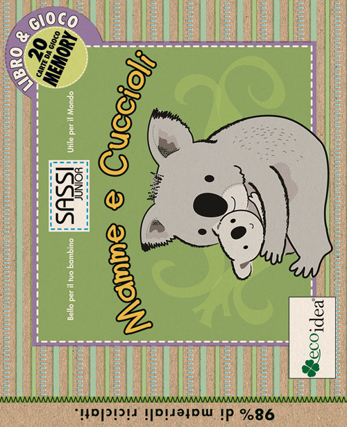 Mamme e cuccioli. Con carte