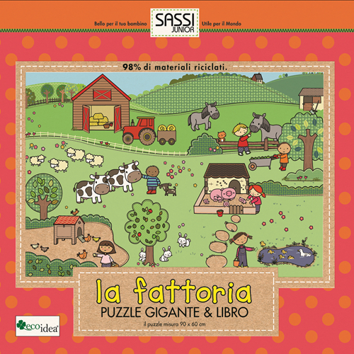 La fattoria. Puzzle gigante