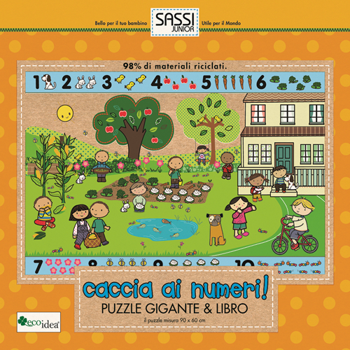 Caccia ai numeri! Puzzle gigante