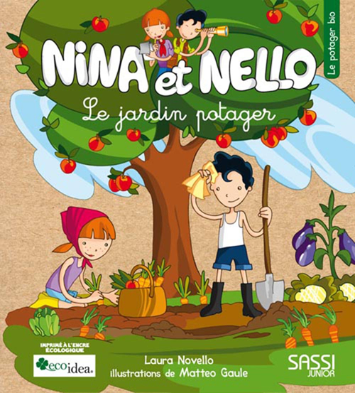 Le jardin potager. Nina et Nello