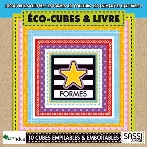 Eco-cubes et livre