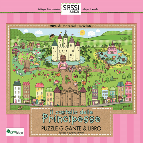 Il castello delle principesse. Puzzle gigante