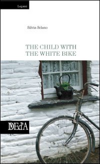 The child with the white bike