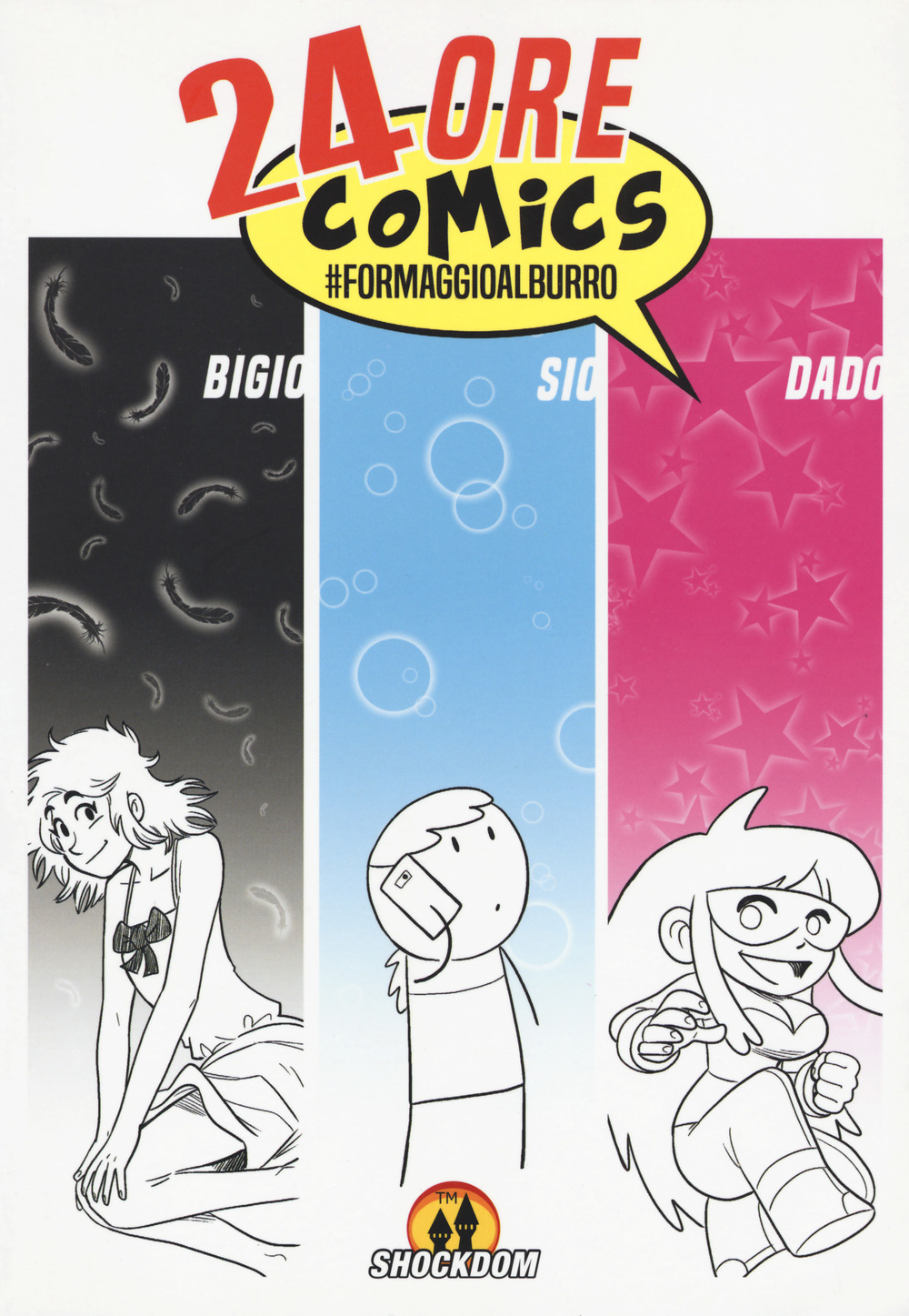 24 ore comics. #formaggioalburro