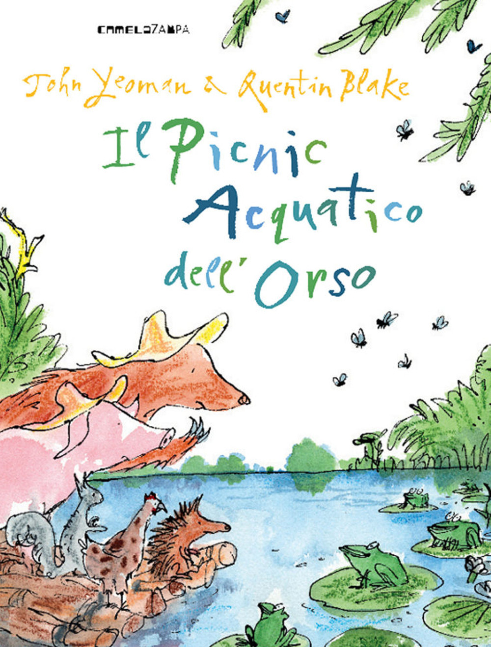 Il picnic acquatico dell'orso
