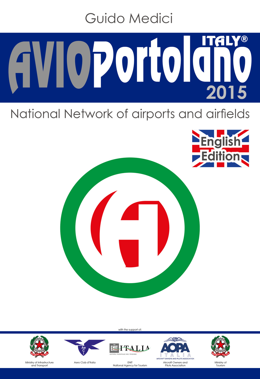 Avioportolano Italy 2015. National network of aiports and airfields