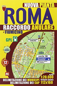 Raccordo anulare e comune di Roma. Pianta