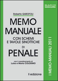 Memo manuale con schemi e tavole sinottiche di penale