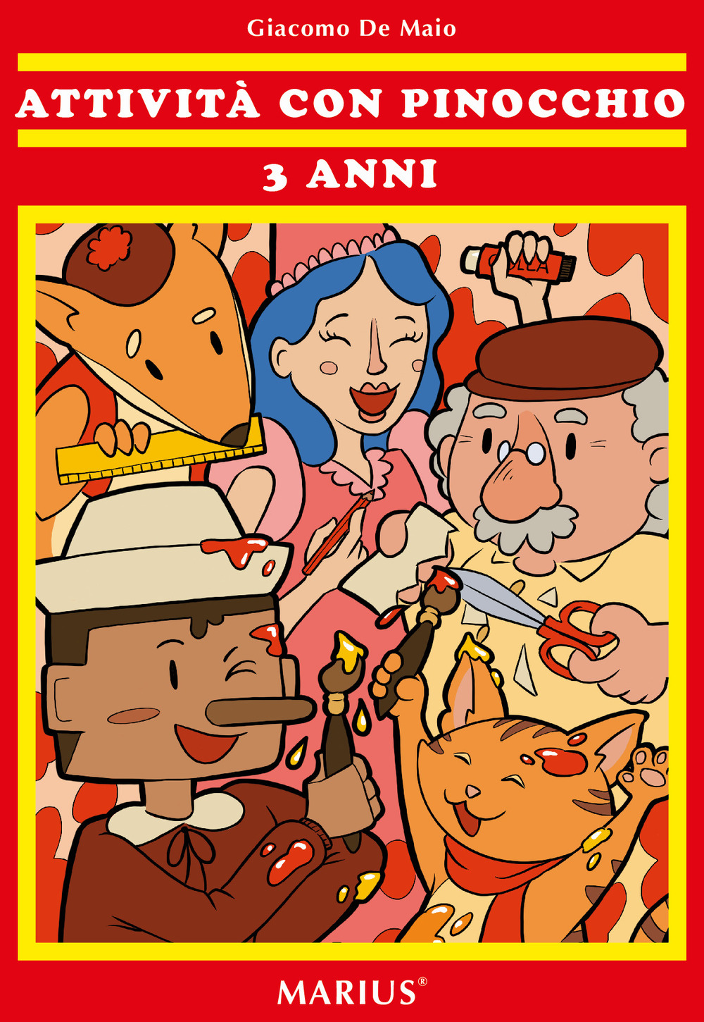 Attività con Pinocchio 3 anni