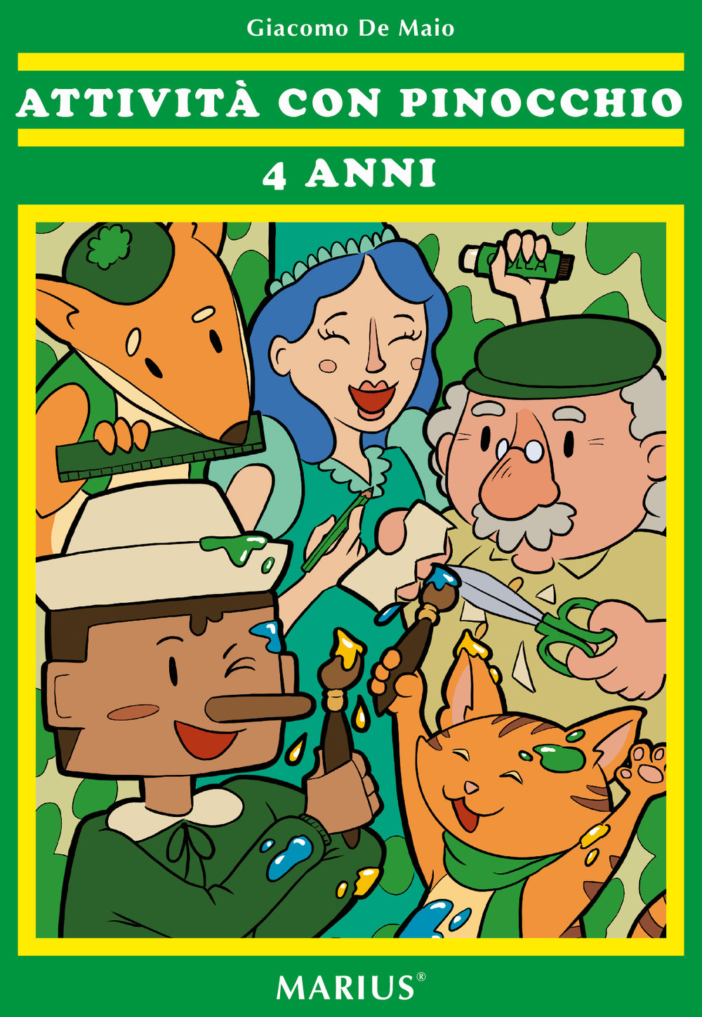 Attività con Pinocchio 4 anni